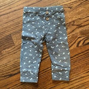 Quincy Mae baby girl floral leggings, 6-12 months
